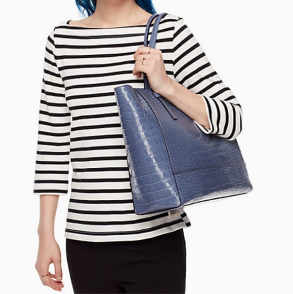 Kate Spade Riverside Street Exotic Bedford Tote - Picture 5 of 8